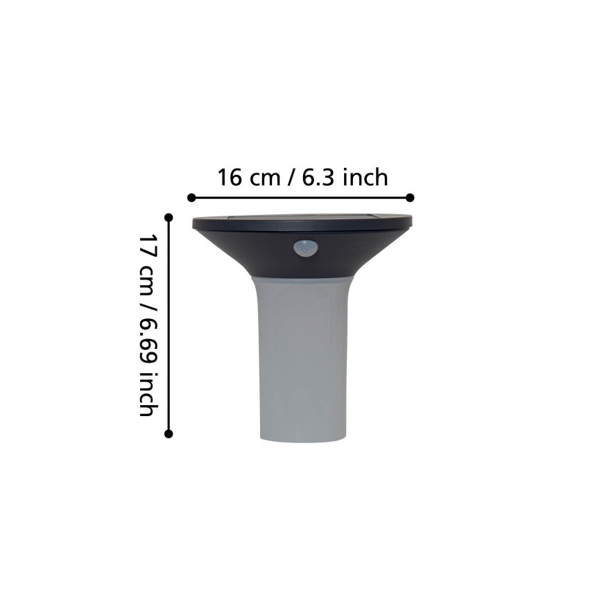 Eglo - LED āra saules gaismeklis ar sensoru 6xLED/0,03W/3,7V IP44