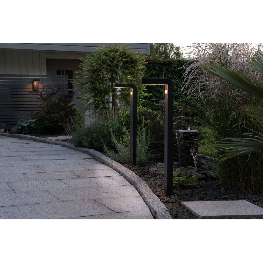 Eglo - LED Āra saules enerģijas lampa ar sensoru 18xLED/0,2W/3,7V 2200 mAh IP44