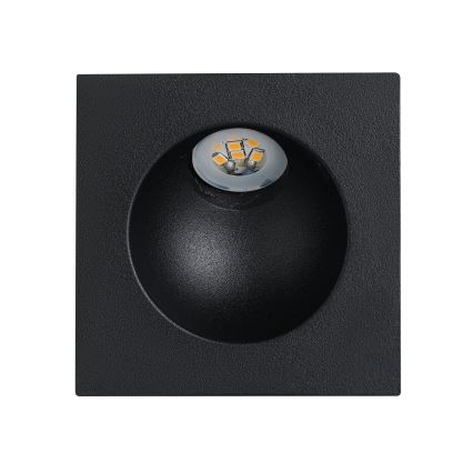 Eglo - LED Kāpņu telpas lampa LED/2W/230V 3000K melna