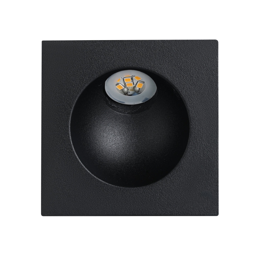 Eglo - LED Kāpņu telpas lampa LED/2W/230V 3000K melna
