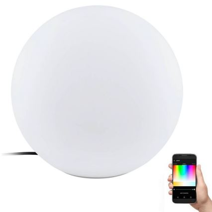 Eglo 900268 - LED RGB Aptumšojama āra lampa 1xE27/9W/230V 2700-6500K IP65 ø300