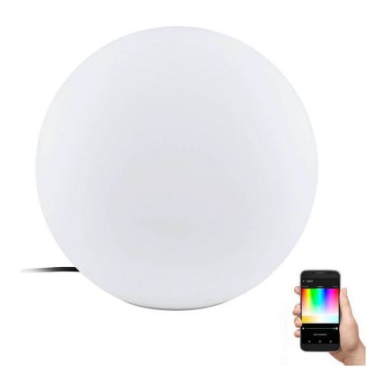 Eglo - LED RGB Aptumšojama āra lampa 1xE27/9W/230V 2700-6500K IP65 ø390