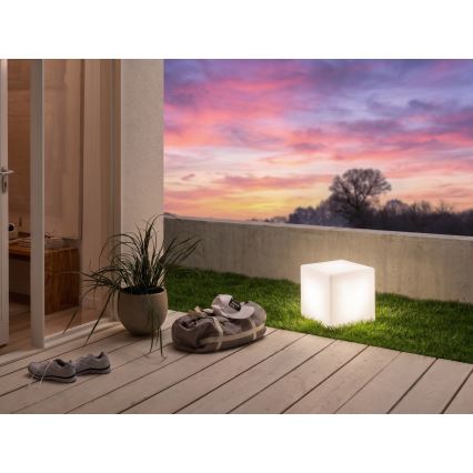 Eglo - Āra grīdas stāvlampa 1xE27/15W/230V 30x30 cm IP65