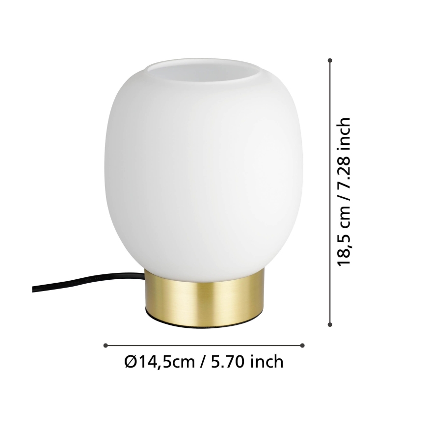 Eglo - Galda lampa 1xE27/40W/230V