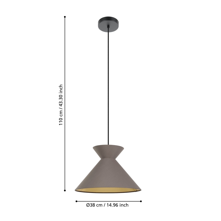 Eglo - Lustra ar auklu 1xE27/40W/230V
