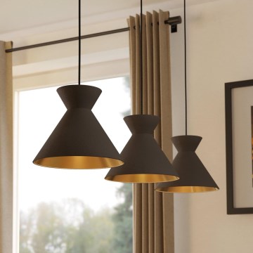 Eglo 900348 - Pakaramā lustra NASTASIA uz troses 3xE27/40W/230V