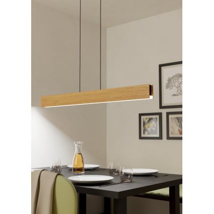 Eglo - LED RGBW Aptumšojuma lustra ar auklu LED/35W/230V 2700-6500K