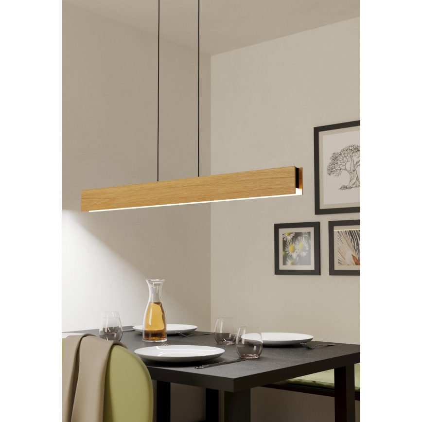 Eglo - LED RGBW Aptumšojuma lustra ar auklu LED/35W/230V 2700-6500K