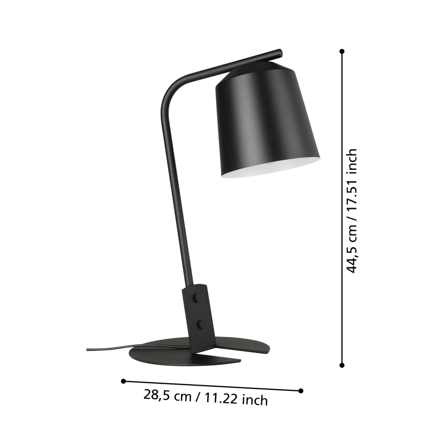 Eglo - Galda lampa 1xE27/40W/230V