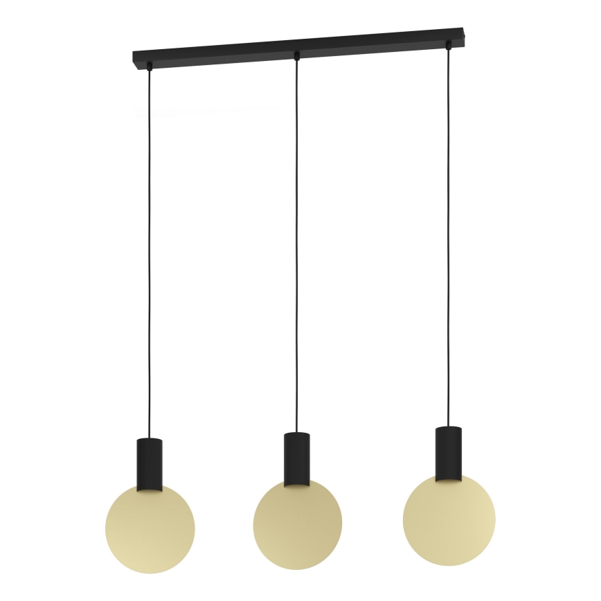 Eglo - LED Lustra ar auklu 3xGU10/4,5W/230V 3000K