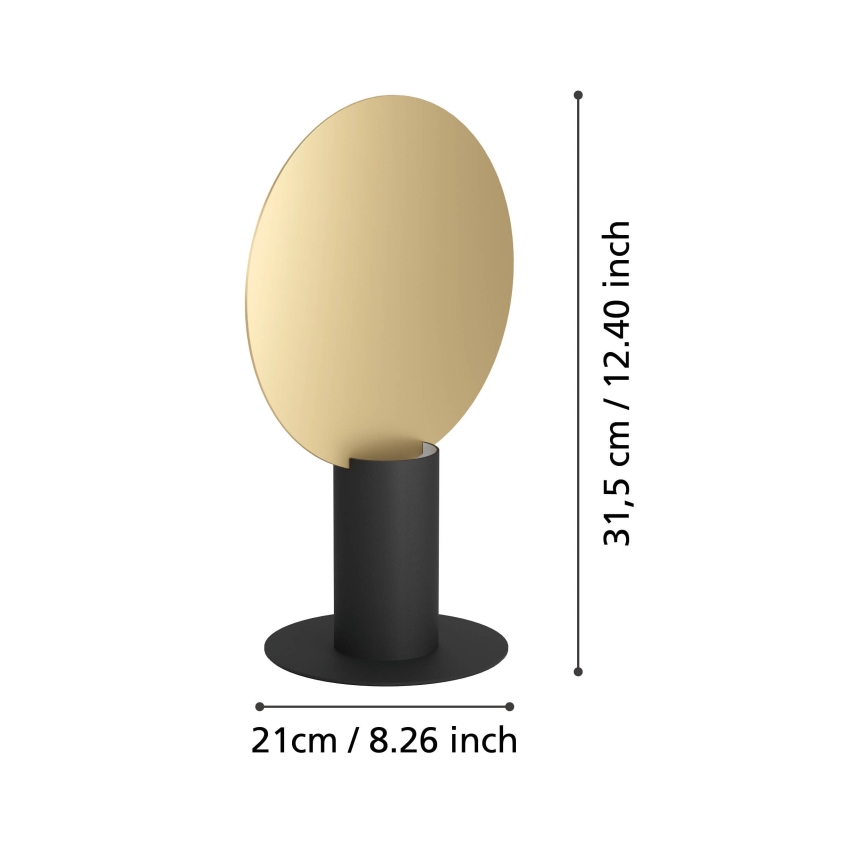 Eglo - LED Galda lampa 1xGU10/4,5W/230V 3000K