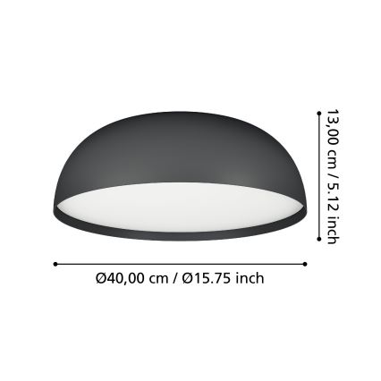 Eglo - LED RGBW Aptumšojama griestu lampa 3xLED/7,5W/230V 2700-6500K d. 40 cm