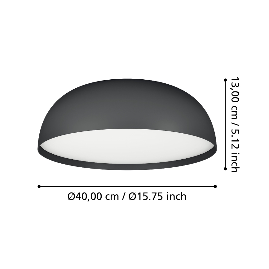 Eglo - LED RGBW Aptumšojama griestu lampa 3xLED/7,5W/230V 2700-6500K d. 40 cm