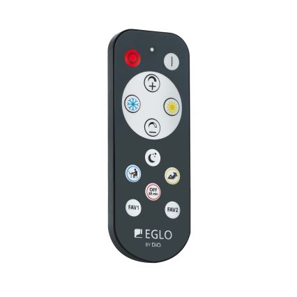 Eglo - LED Aptumšojama griestu lampa LED/15W/230V zelta + tālvadības pults