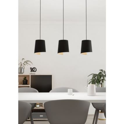 Eglo - Lustra ar auklu 3xE27/40W/230V