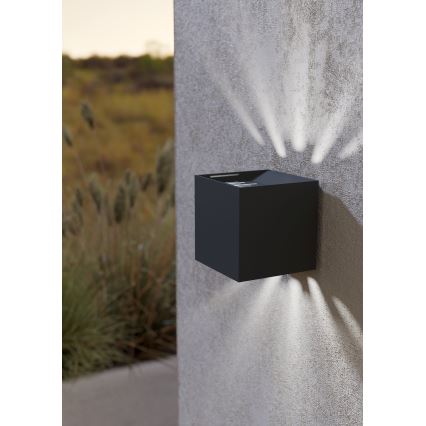 Eglo - LED Āra sienas lampa 2xLED/3,3W/230V IP54