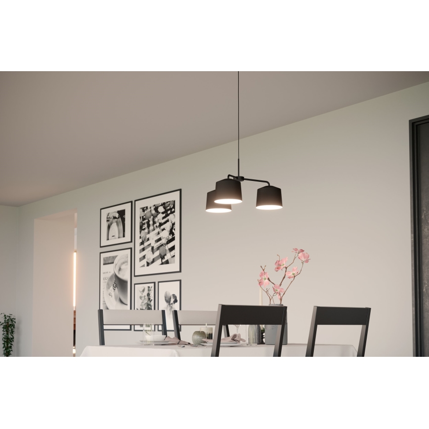 Eglo - Lustra ar auklu 3xE27/40W/230V
