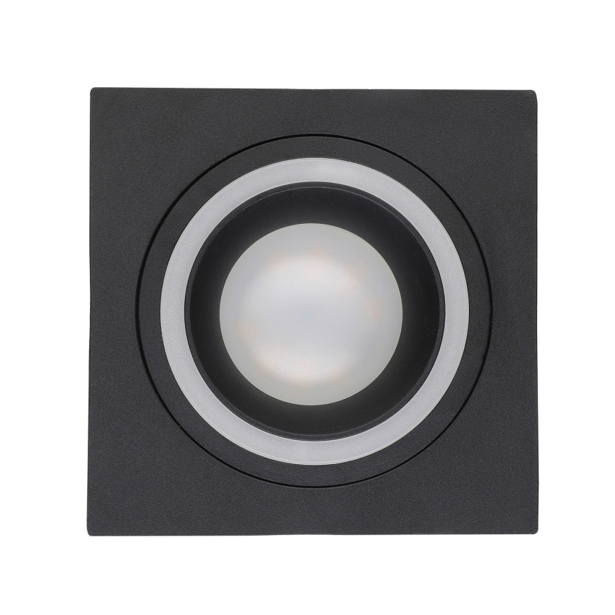 Eglo - Iegremdējama lampa 1xGU10/35W/230V antracīta