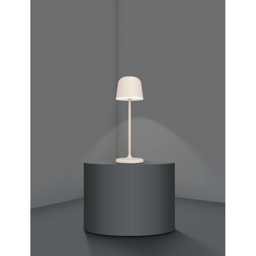 Eglo - LED Aptumšojama āra uzlādējama lampa LED/2,2W/5V 1800mAh bēša IP54