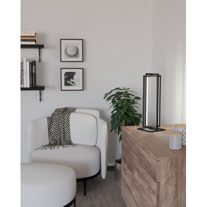 Eglo - LED Aptumšojama galda lampa LED/15,5W/230V + tālvadības pults