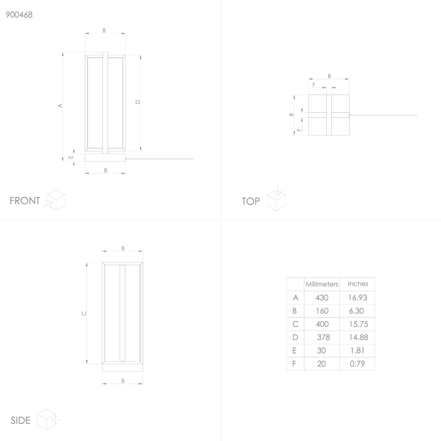 Eglo - LED Aptumšojama galda lampa LED/15,5W/230V + tālvadības pults