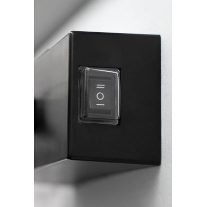 Eglo - LED Vannas istabas spoguļa apgaismojums LED/5W/230V IP44 melna