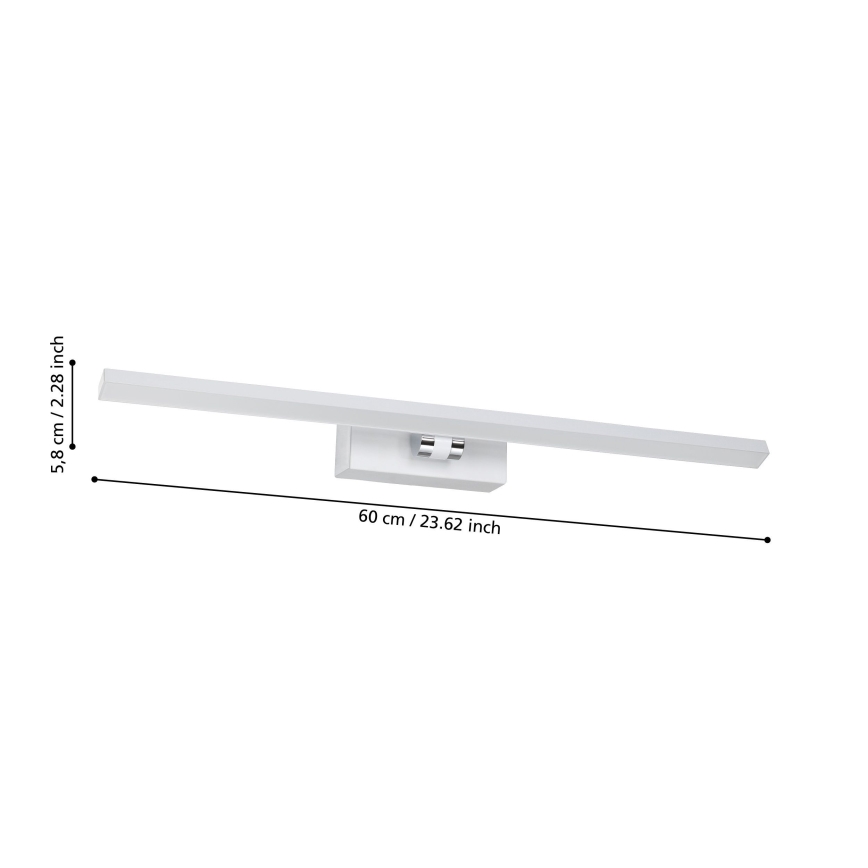 Eglo - LED Vannas istabas spoguļa apgaismojums LED/5W/230V IP44 balta