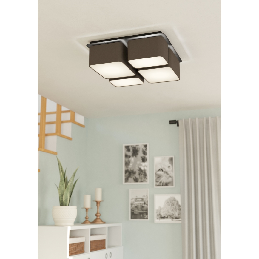 Eglo - Griestu lampa 4xE27/28W/230V