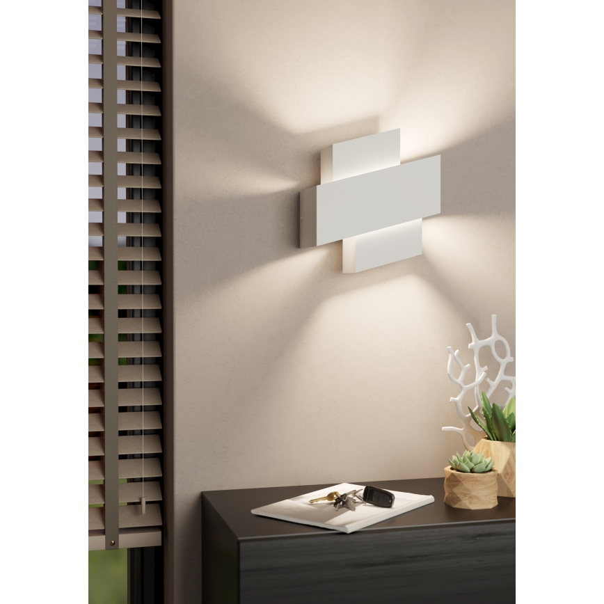 Eglo - Sienas lampa 1xE27/40W/230V balta