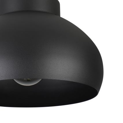 Eglo - Griestu lampa 1xE27/40W/230V melna