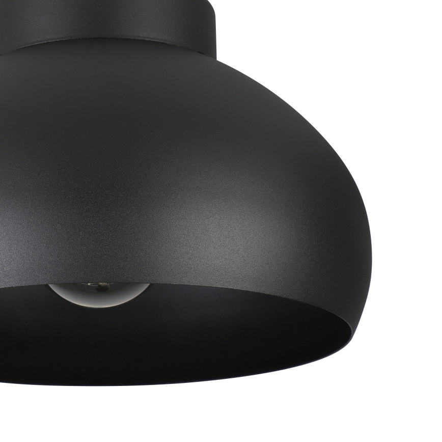 Eglo - Griestu lampa 1xE27/40W/230V melna