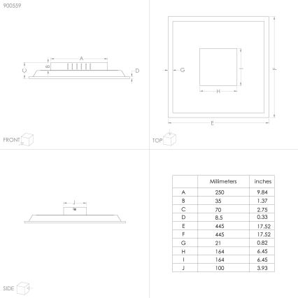 Eglo - LED Griestu lampa LED/28W/230V