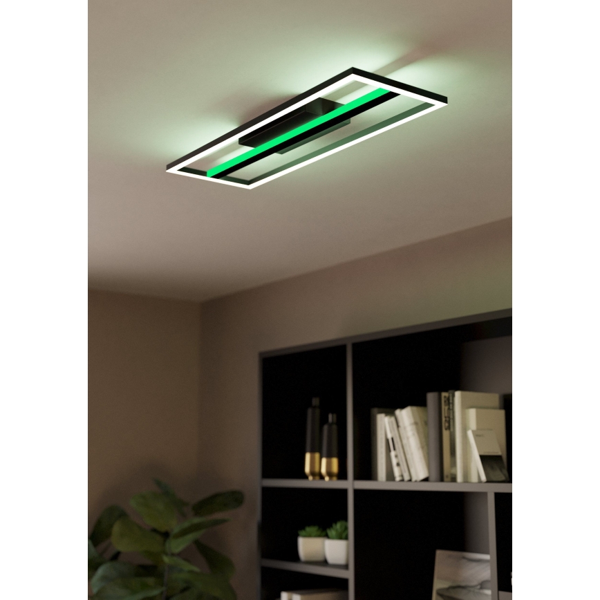 Eglo - LED RGBW Aptumšojama griestu lampa LED/21W/230V 3000-6500K