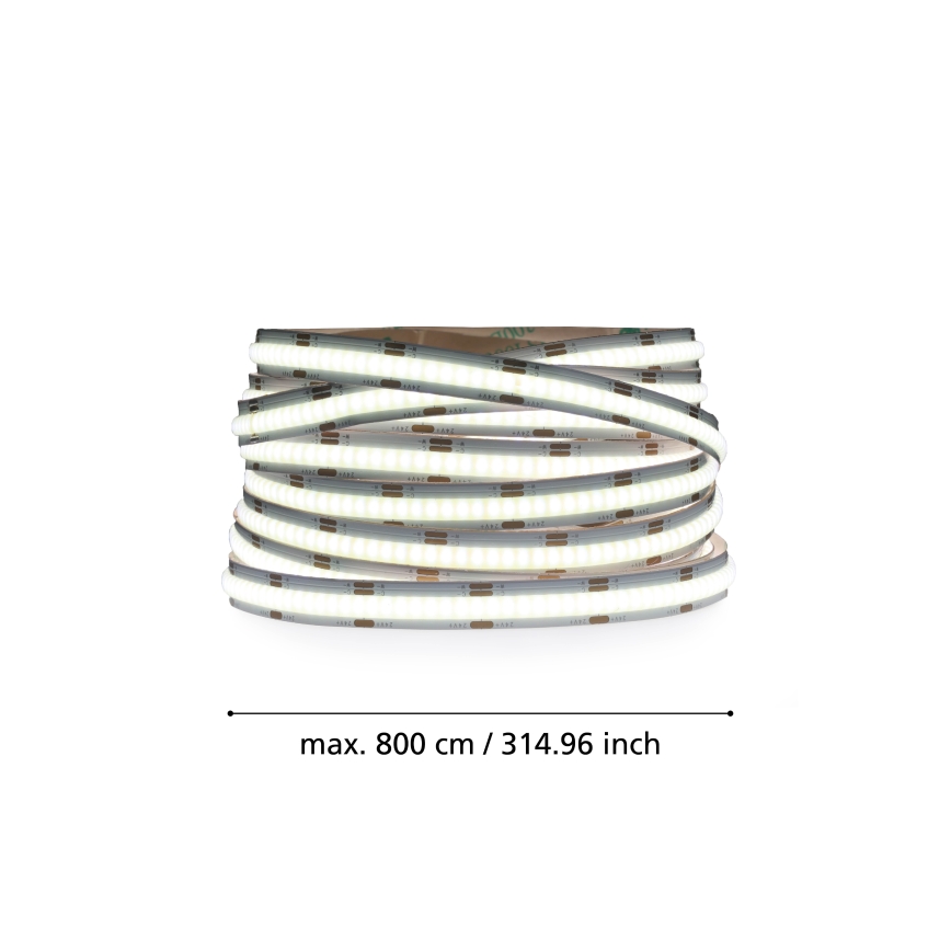 Eglo - LED Aptumšojama josla 8m COB STRIPE LED/52,8W/24/230V 2700-6500K + tālvadības pults