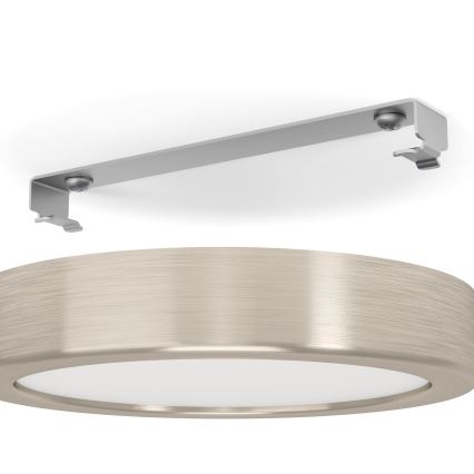 Eglo - LED Aptumšojama griestu lampa LED/11W/230V matēts hroms