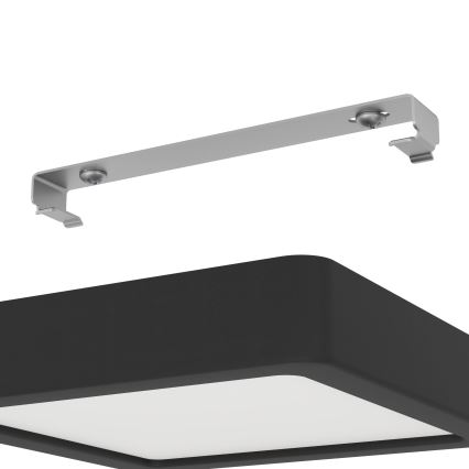 Eglo - LED Aptumšojama griestu lampa LED/11W/230V melna