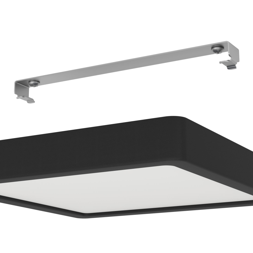 Eglo - LED Aptumšojama griestu lampa LED/17W/230V melna