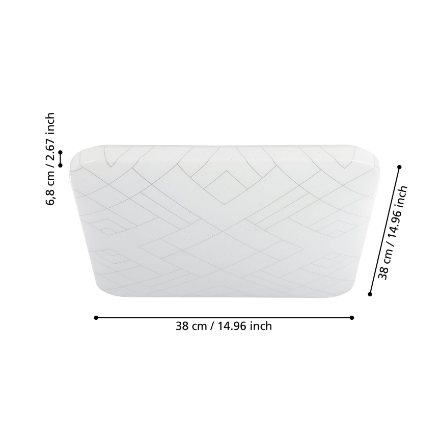 Eglo - LED Griestu lampa LED/19,5W/230V