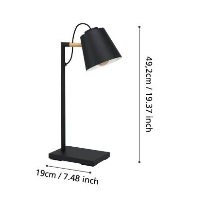 Eglo 900626 - dimējama LED lampa ar bezvadu uzlādi LACEY LED/5,5W/230V