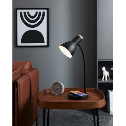 Eglo - LED Aptumšojama lampa ar bezvadu uzlādi LED/5,5W/230V