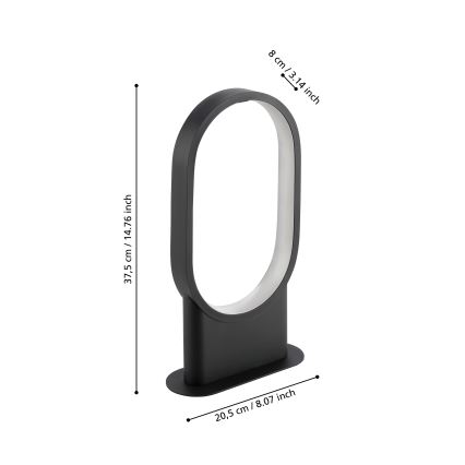 Eglo - LED Galda lampa LED/10,8W/230V