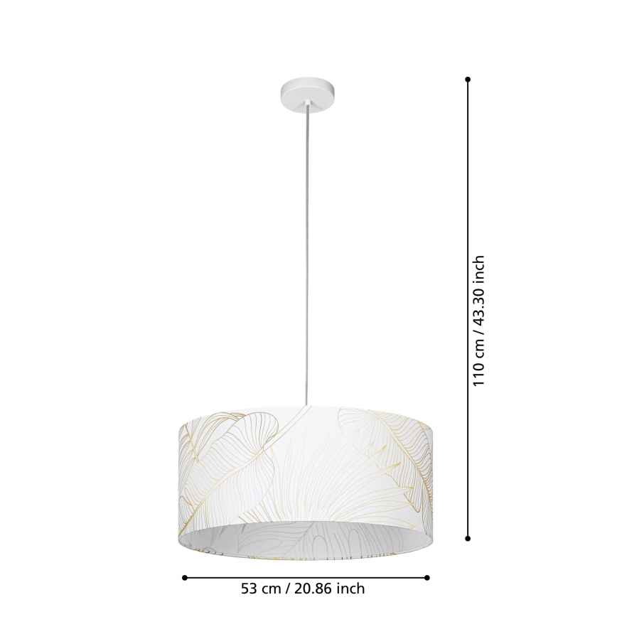 Eglo - Lustra ar auklu 1xE27/40W/230V