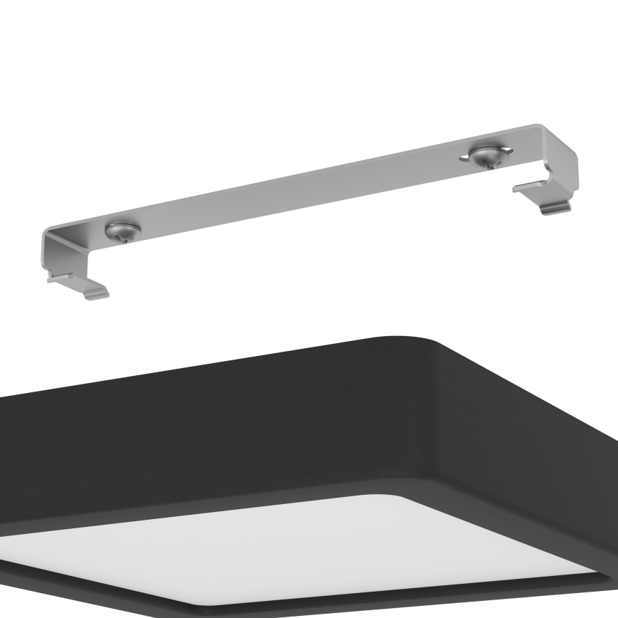 Eglo - LED Vannas istabas griestu lampa LED/11W/230V IP44 melna