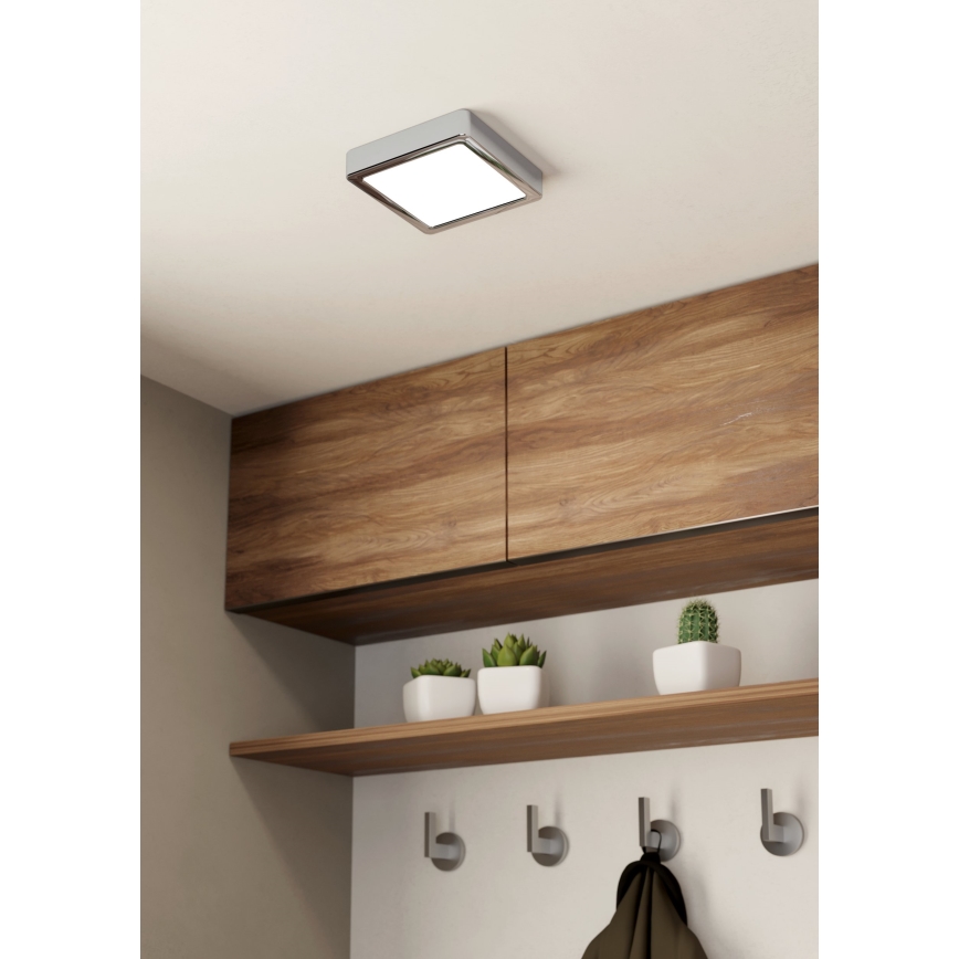 Eglo - LED Vannas istabas griestu lampa LED/11W/230V IP44 spīdīgi hromēts