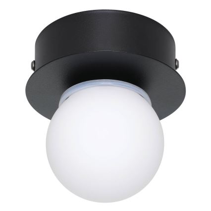 Eglo - LED Vannas istabas griestu lampa LED/3,3W/230V IP44 melna