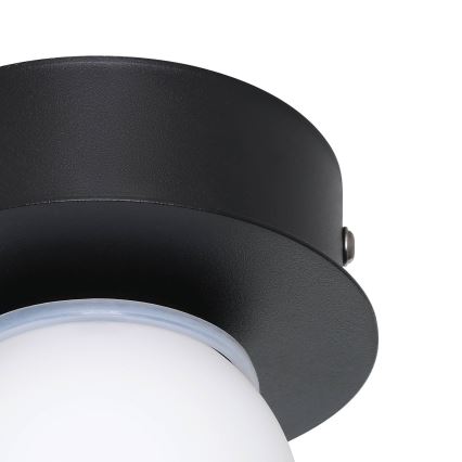 Eglo - LED Vannas istabas griestu lampa LED/3,3W/230V IP44 melna