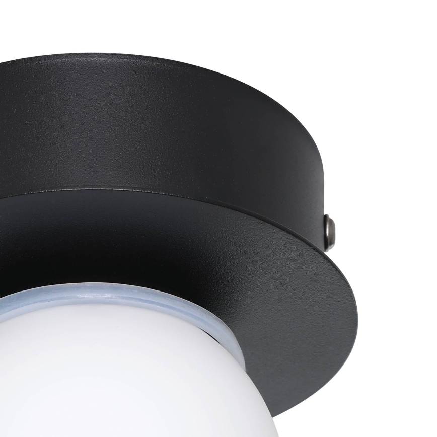 Eglo - LED Vannas istabas griestu lampa LED/3,3W/230V IP44 melna