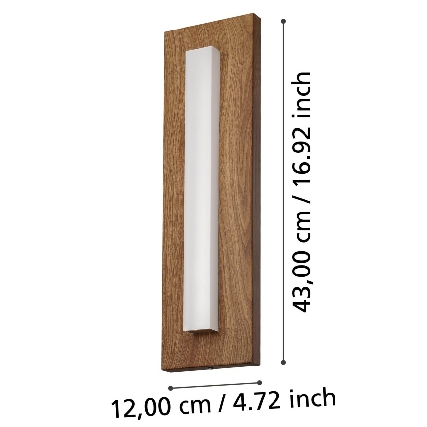 Eglo - LED Āra sienas lampa LED/7W/230V IP44