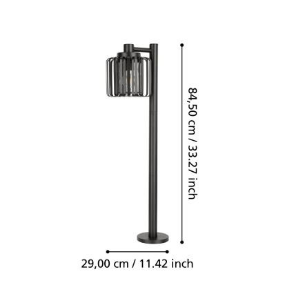 Eglo - Āra lampa 1xE27/40W/230V IP65