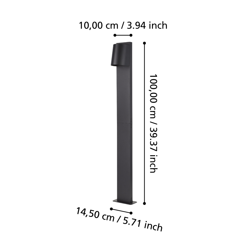 Eglo - LED Āra lampa 1xGU10/4,6W/230V IP54